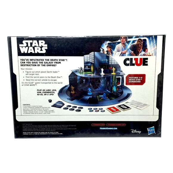 NEW/SEALED - 2015 Star Wars CLUE 3D Death Star | Disney & Hasbro - Picture 3 of 6